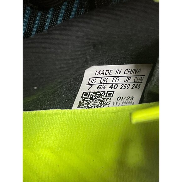 NEW! Adidas Men's The Road Cycling 2.0 Shoes Three Bolt Blue Green 7 Women's 8 - Picture 7 of 8